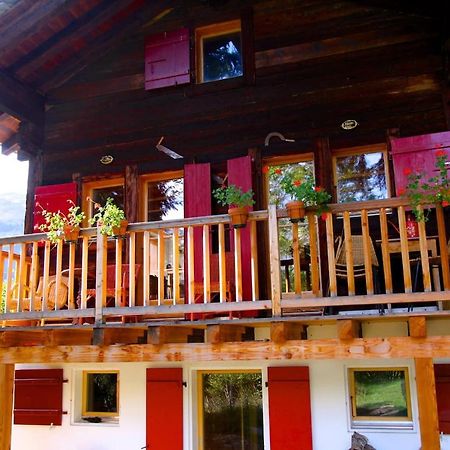 Idyllic Chalet In Evolene, With View On The Dent Blanche And The Mountainsアパートメント エクステリア 写真